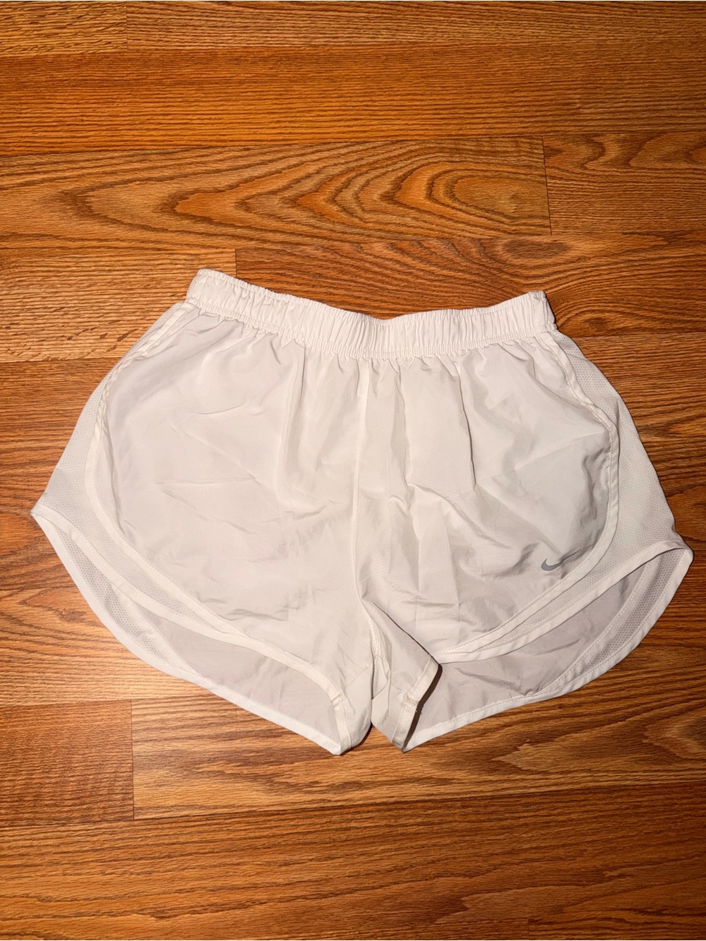 Nike White Women's Running Shorts